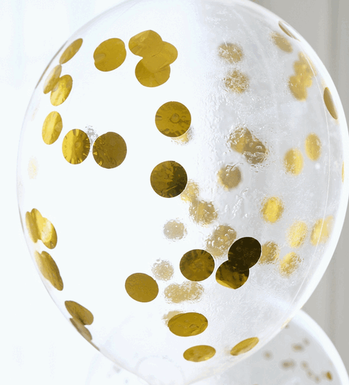 【セレクト】コンフェッティ入り風船[配送用フィルム加工]【単品】の画像