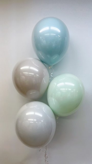 【セレクト】レイヤードカラーゴム風船[配送用フィルム加工]【単品】の画像