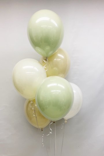 【セレクト】レイヤードカラーゴム風船[配送用フィルム加工]【単品】の画像