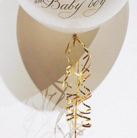 メタリックカーリングリボンの画像