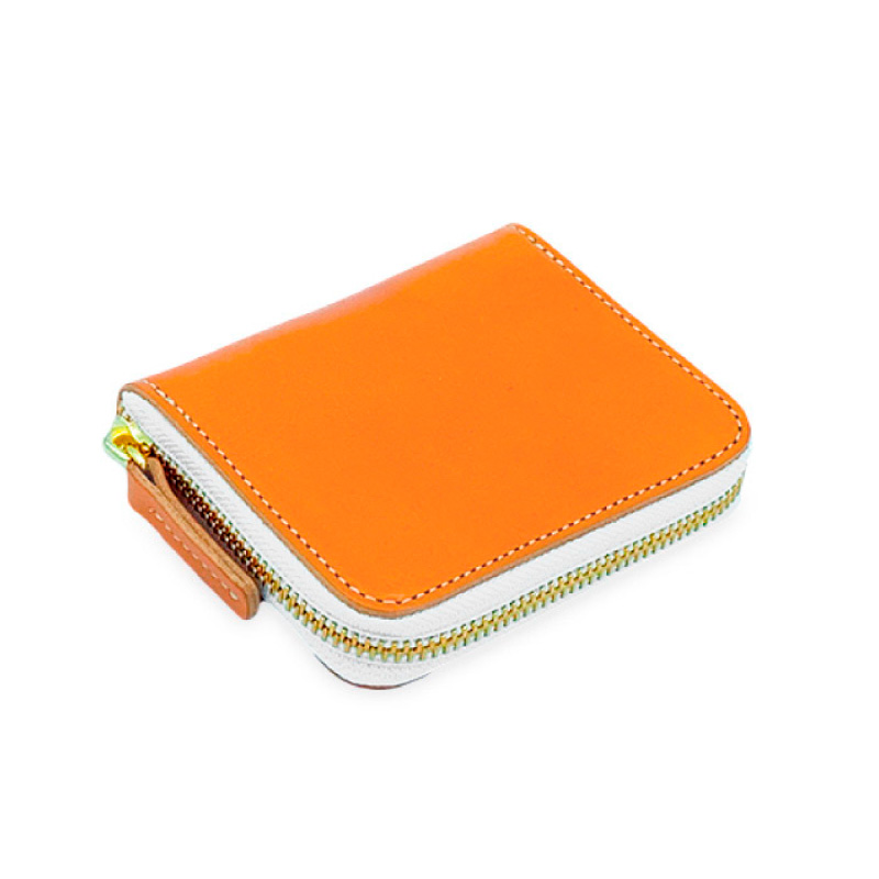 栃木レザー ラウンドミニ財布の画像