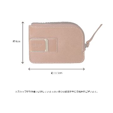 栃木レザー L字クリップ財布の画像
