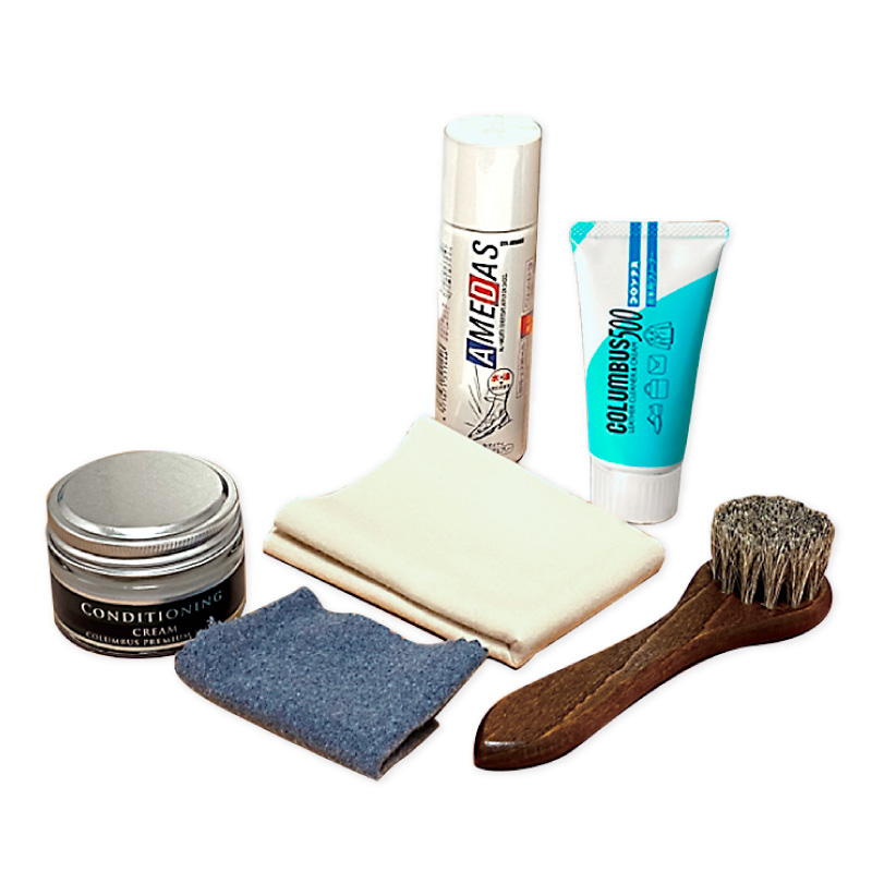 コロンブス 革小物お手入れ6点セットの画像