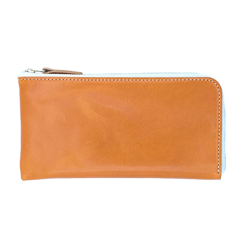 栃木レザー L字型長財布の画像