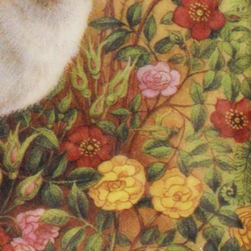 レズリー・アン・アイボリー猫の絵皿 Lesley's Gallery of Cats NOON アールヌーボーの画像