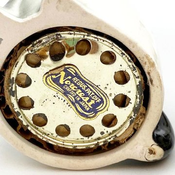Norcrest Japan　満面の笑みのシャム猫ちゃんペアのソルト＆ペッパーシェイカー　1950年代ごろの画像