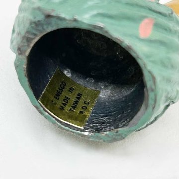 ENESCO 毛糸で遊び猫のミニチュア メタルフィギュア シンブルの画像