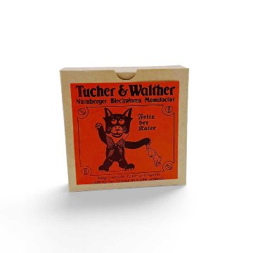 ドイツ Felix the Cat ブリキのおもちゃ Tucher ＆ Walter の画像