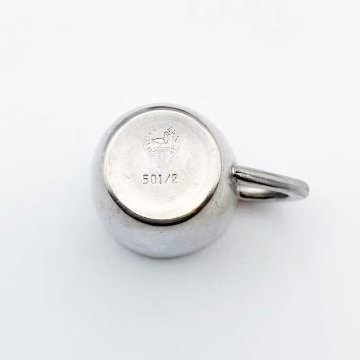 BM Norway ピューター製　猫型コルクキャップのついたミニ樽 デキャンタ 6カップ付 <レア>の画像