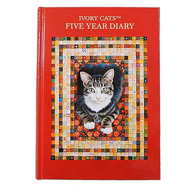 IVORY CATS 5年日記 たっぷり5年間分のダイアリーの画像