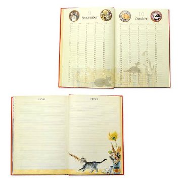 IVORY CATS 5年日記 たっぷり5年間分のダイアリーの画像