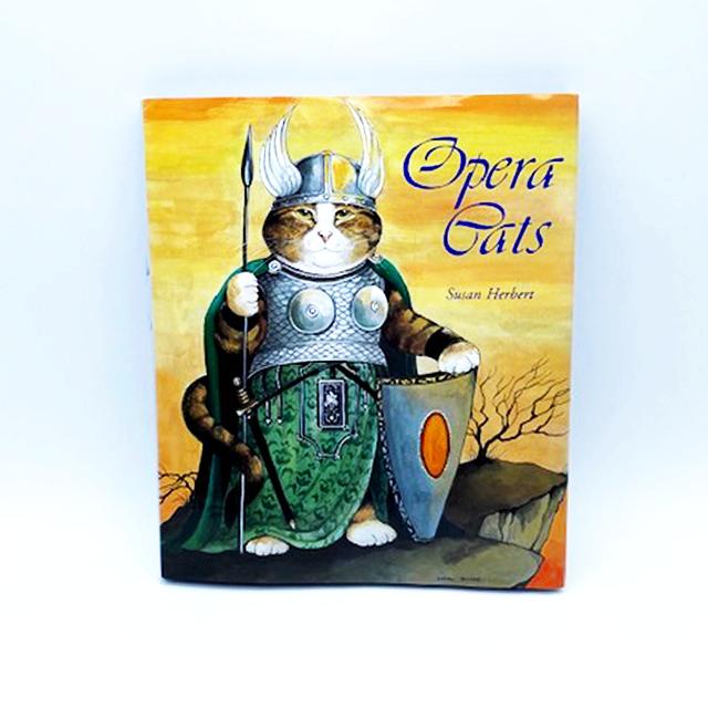 スーザンハーバート Opera Cats　オペラ劇の猫たち 猫の本の画像
