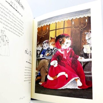 スーザンハーバート Opera Cats　オペラ劇の猫たち 猫の本の画像