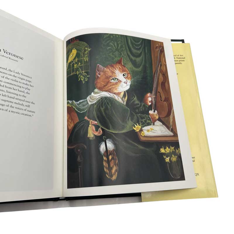 直筆サイン入り プレミア本 スーザンハーバート Pre‑Raphaelite Cats ラファエロ前派の猫　猫の本の画像