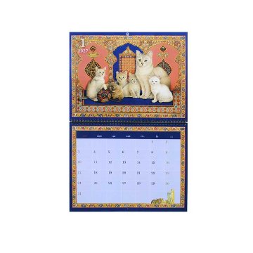 2027年カレンダー アイボリーキャッツ IVORY CATS 壁掛けカレンダー　ディアカーズの画像