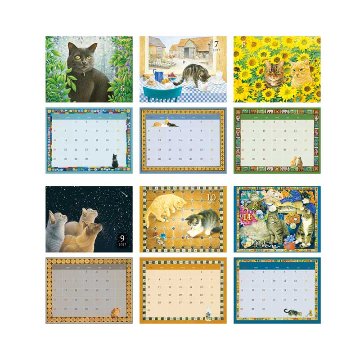 2027年カレンダー アイボリーキャッツ IVORY CATS 壁掛けカレンダー　ディアカーズの画像