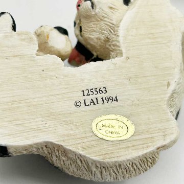 レズリーアンアイボリー CATS AMONG THE TOYS　猫フィギュリン12体と専用ディスプレイラックのセット 1994年 ENESCOの画像