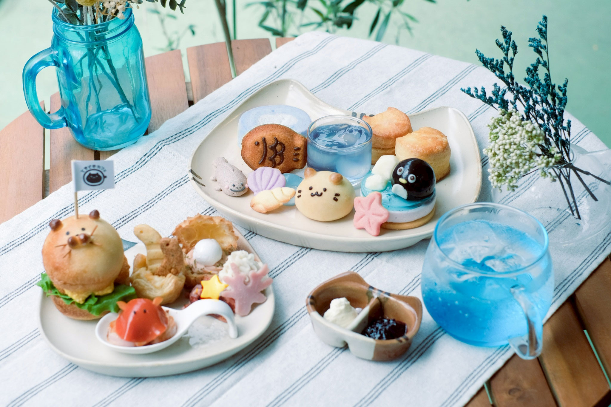 【7月】水族館のにゃんこアフタヌーンティー(喫茶時々、雨さんコラボ)申込の画像