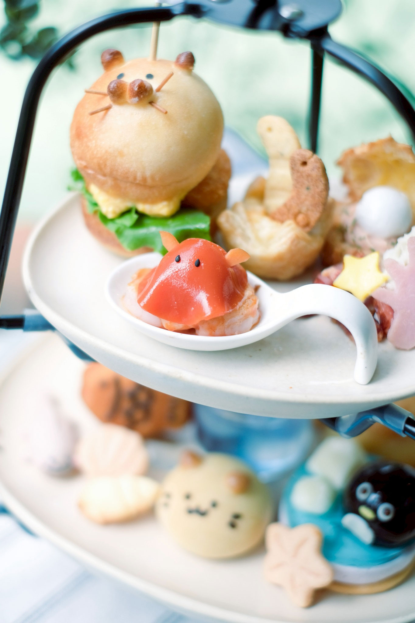 【7月】水族館のにゃんこアフタヌーンティー(喫茶時々、雨さんコラボ)申込の画像