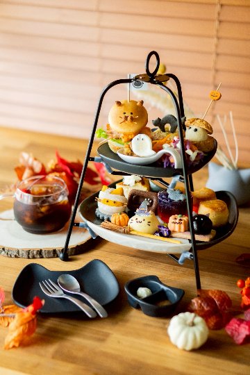 【9月】ハロウィンのにゃんこアフタヌーンティー【抽選】申込＊当選結果は8/25当選者様にのみメールでお知らせしますの画像