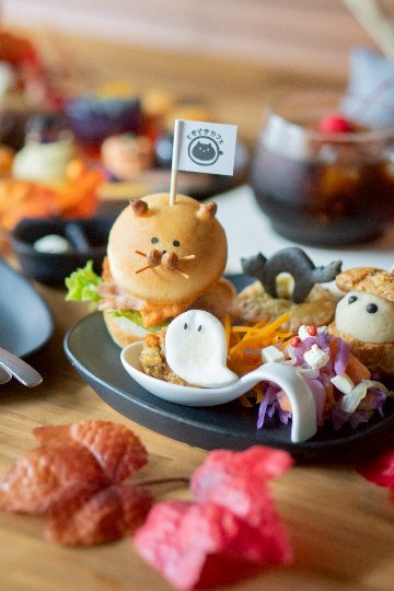 【9月】ハロウィンのにゃんこアフタヌーンティー【抽選】申込＊当選結果は8/25当選者様にのみメールでお知らせしますの画像