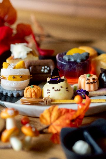 【9月】ハロウィンのにゃんこアフタヌーンティー【抽選】申込＊当選結果は8/25当選者様にのみメールでお知らせしますの画像