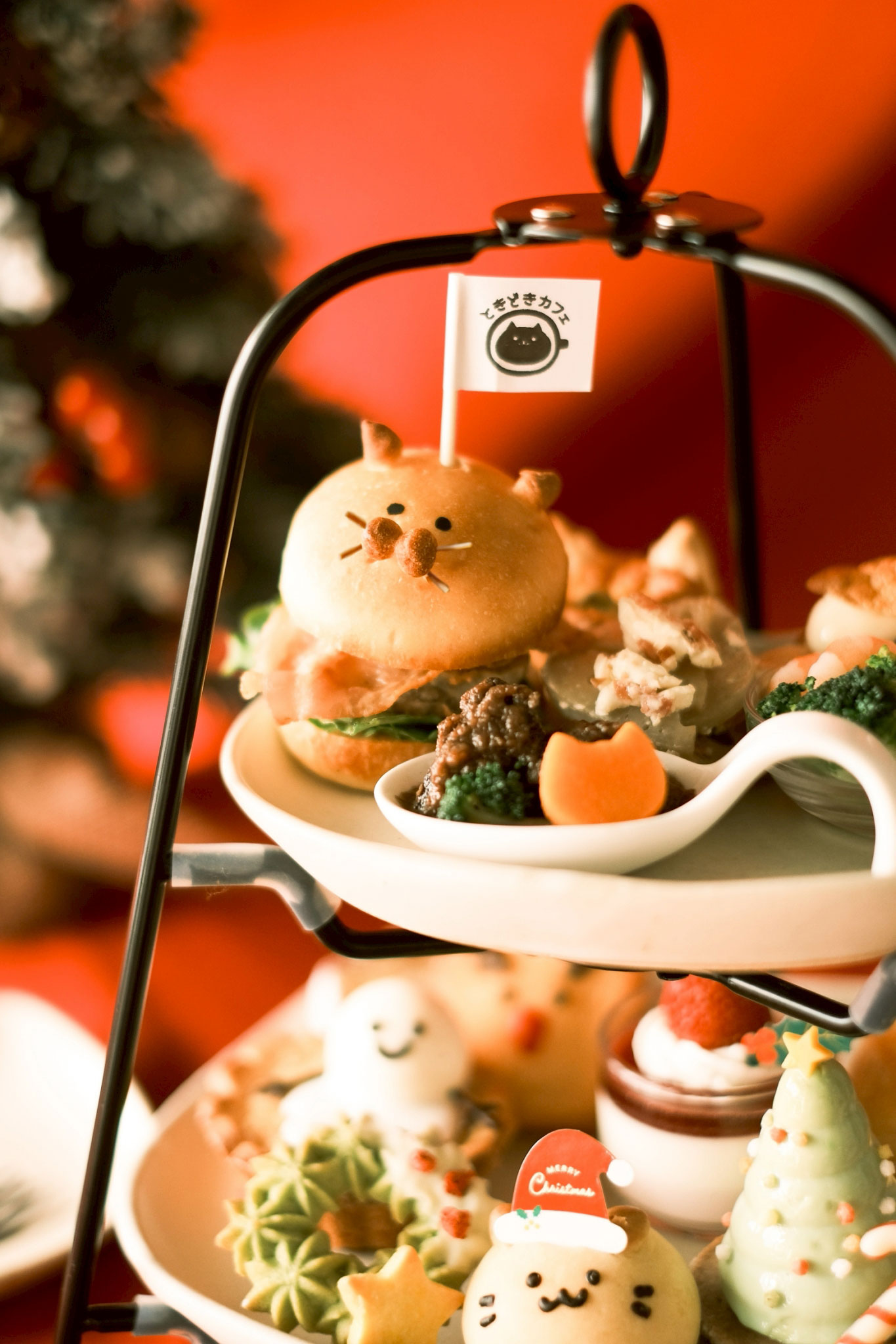 【12月】クリスマスのにゃんこアフタヌーンティーキャンセル待ちの画像