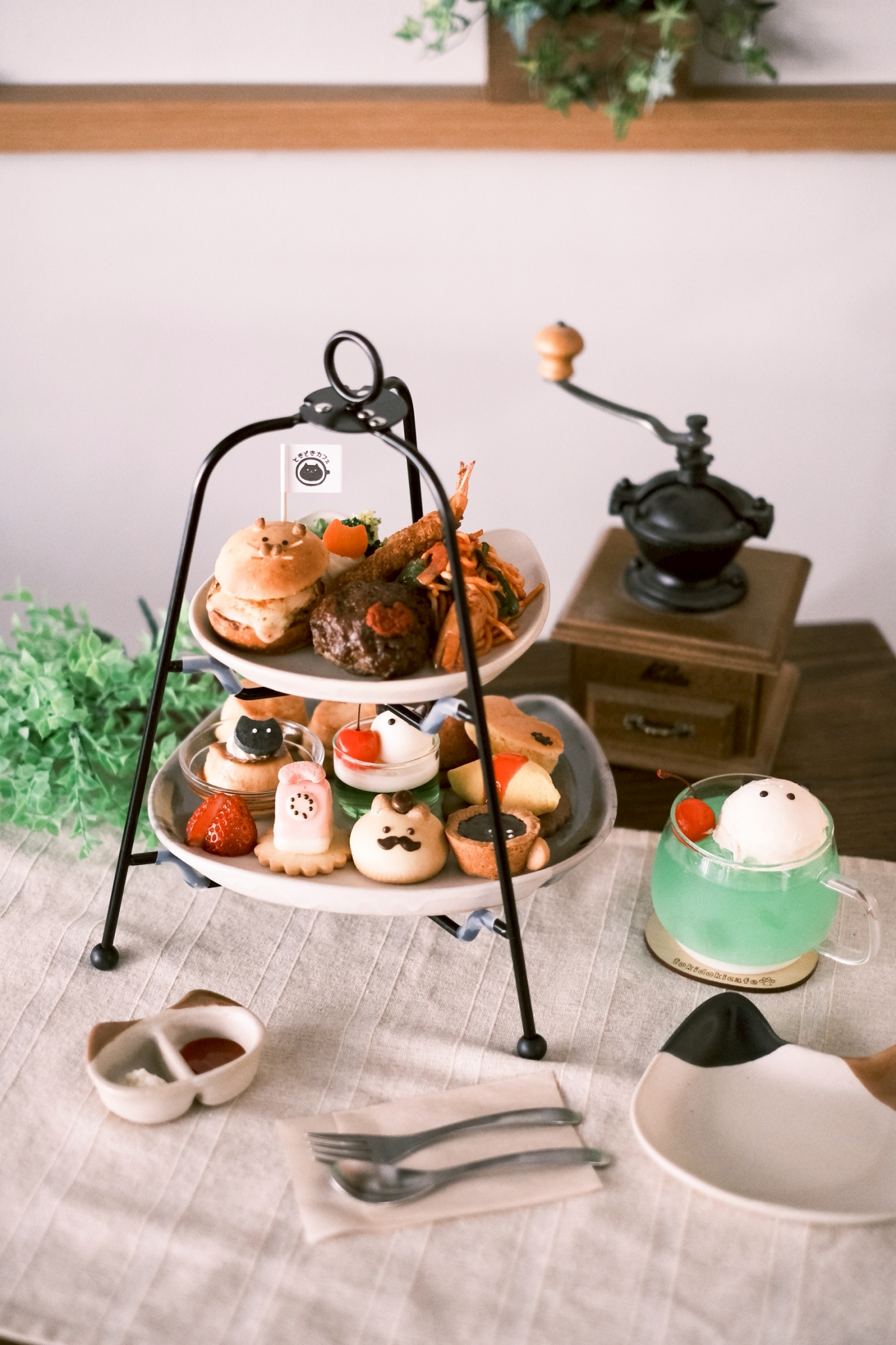 【2月】レトロ喫茶にゃんこアフタヌーンティー【空席申込】の画像