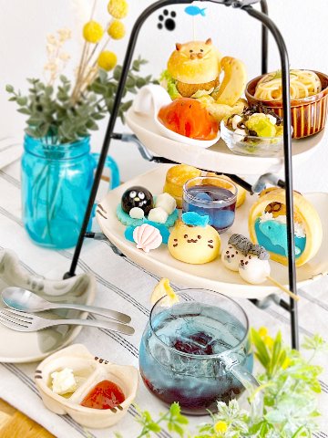 【空席申込】【5月】水族館のにゃんこアフタヌーンティーの画像