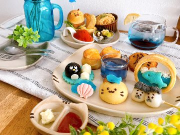【キャンセル待ち】【6月】水族館のにゃんこアフタヌーンティーの画像