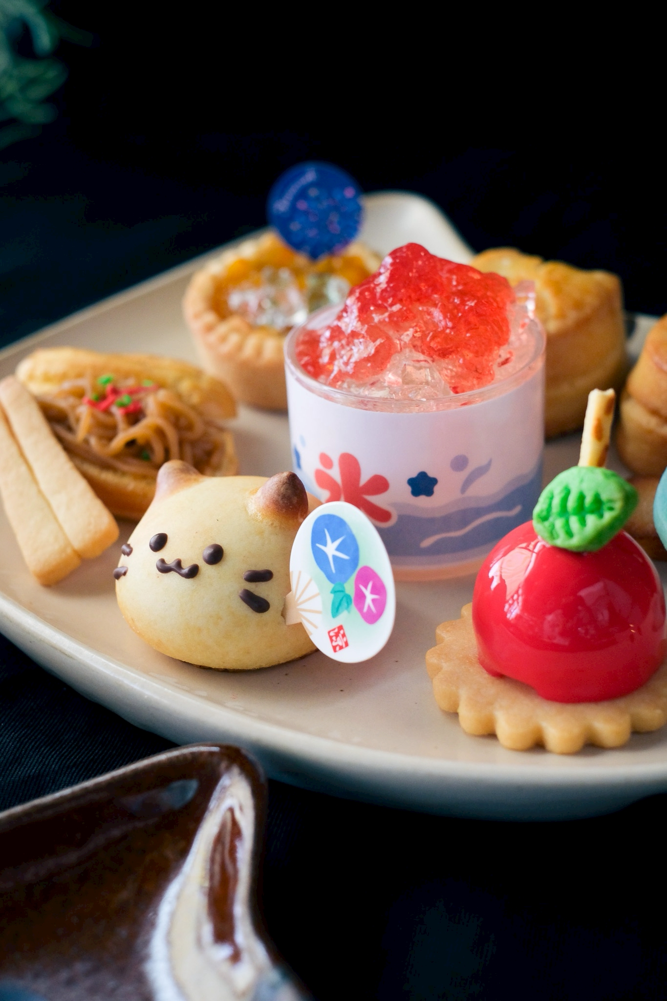 【空席申込】【7月】夏祭りのにゃんこアフタヌーンティー(喫茶時々、雨さんコラボ)の画像