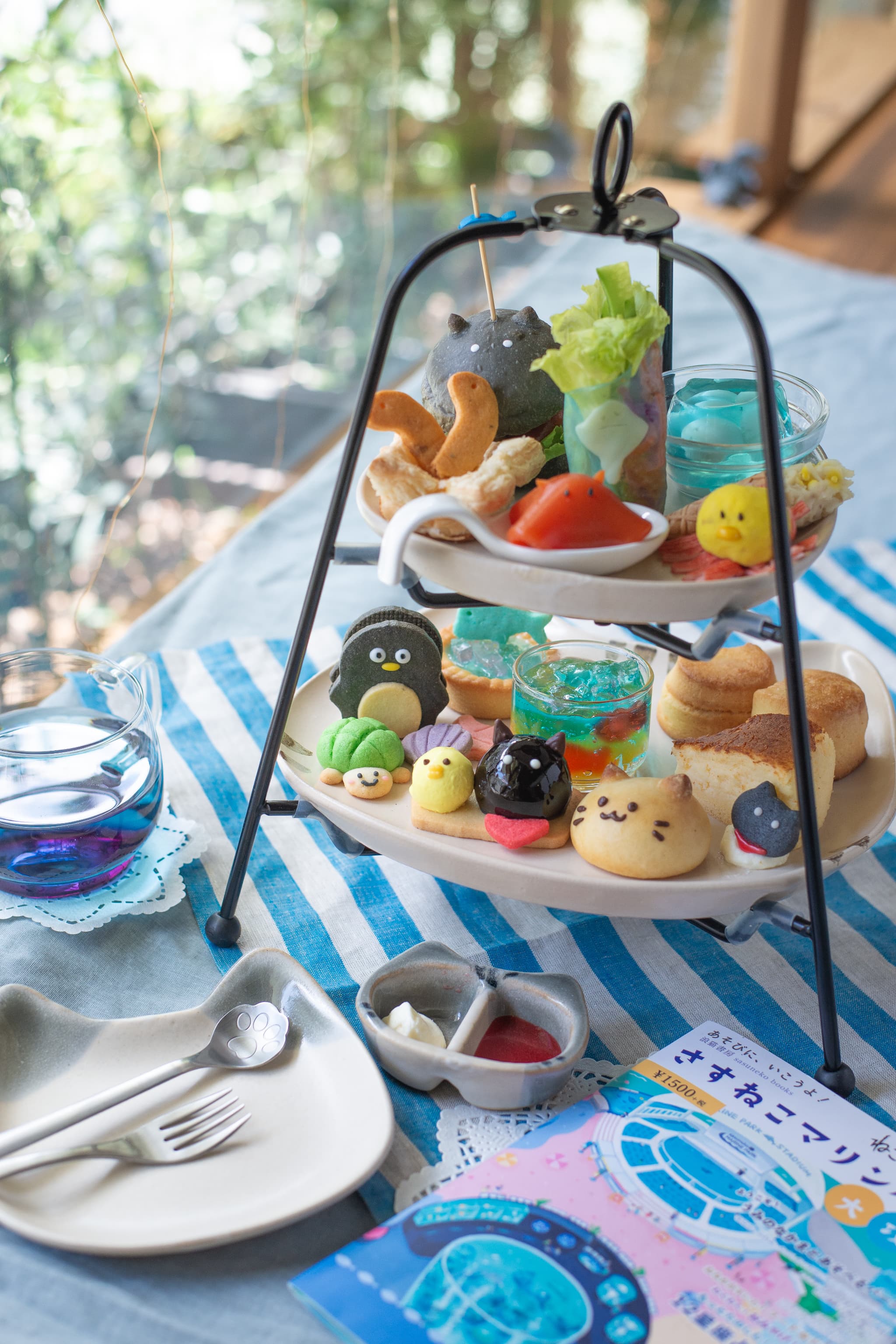 【9月】にゃんこアフタヌーンティー(喫茶時々、雨さんコラボ＆さがおうじさんコラボ)＆カレーの日「抽選」申込の画像