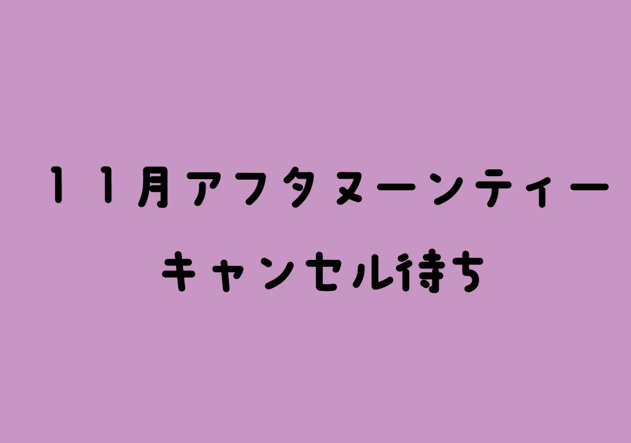 【キャンセル待ち】【11月】にゃんこアフタヌーンティー(クリスマス・カレーの日)の画像