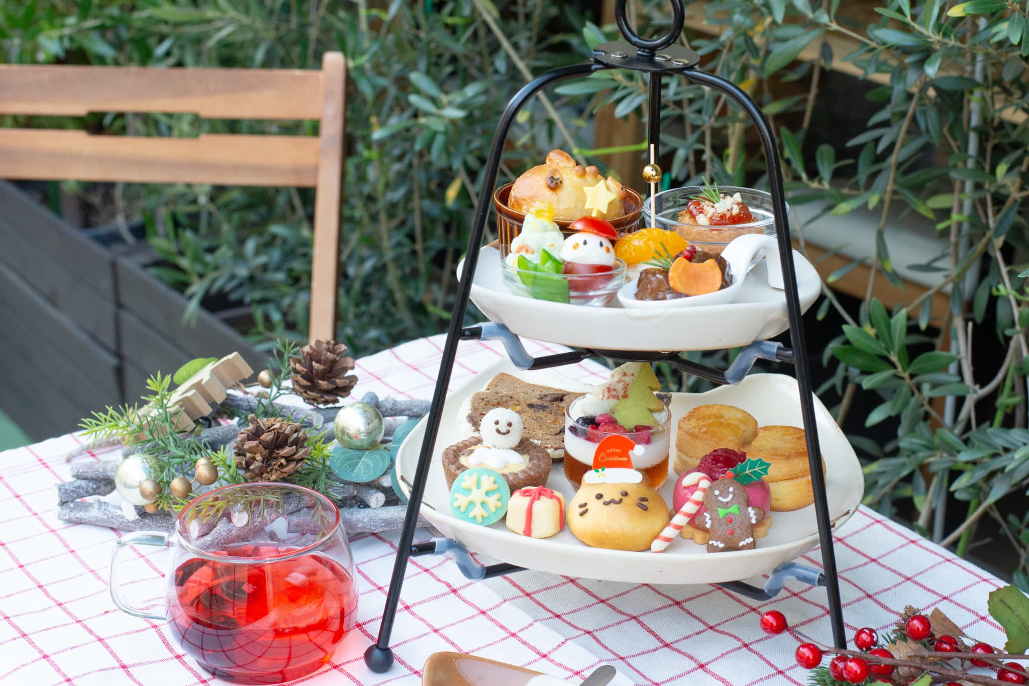 【キャンセル待ち】【11月】にゃんこアフタヌーンティー(クリスマス・カレーの日)の画像