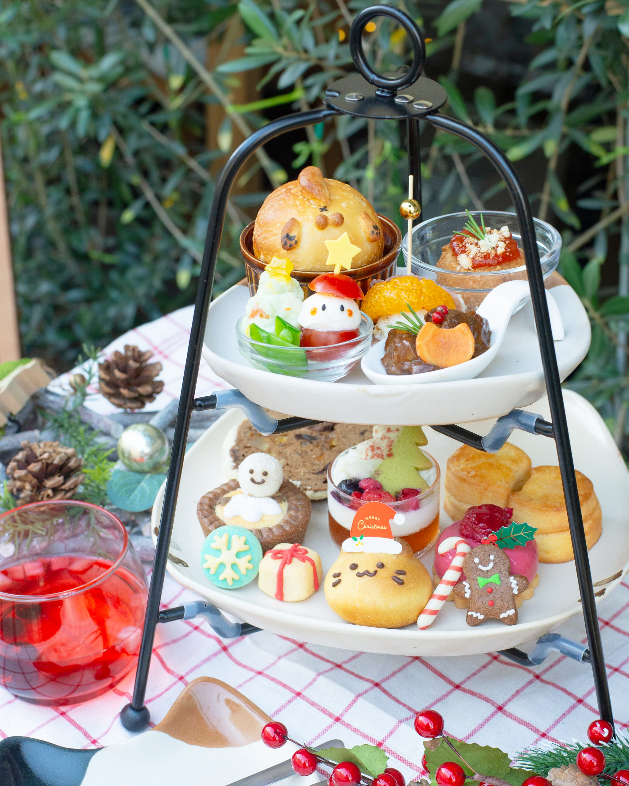 【キャンセル待ち】【11月】にゃんこアフタヌーンティー(クリスマス・カレーの日)の画像