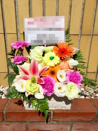 木陰 お任せ卓上アレンジ（ka05）１万２０００円の画像