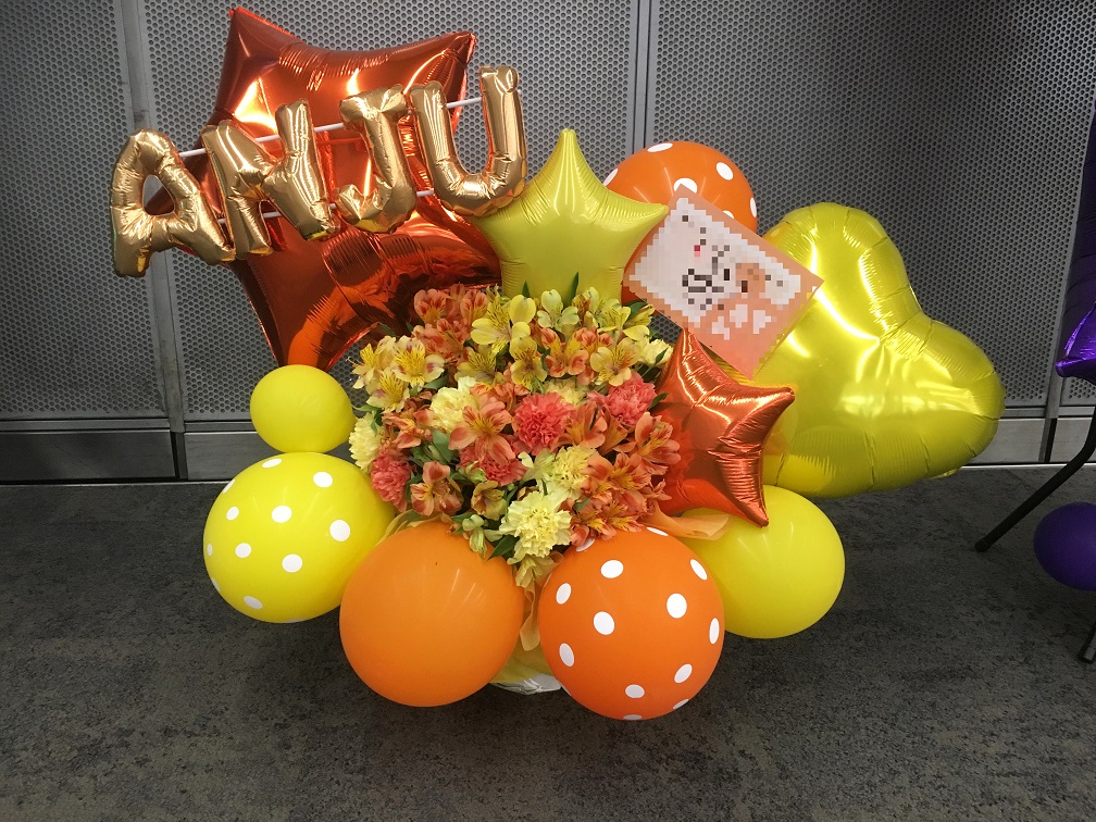 東京ライブバルーン(fba-14) バルーンフラワーアレンジの画像