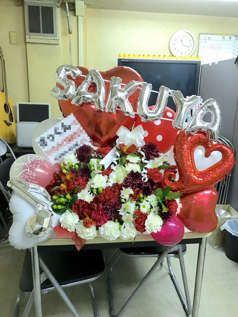 東京ライブバルーン(fba-24) バルーンフラワーアレンジ２万３０００円の画像