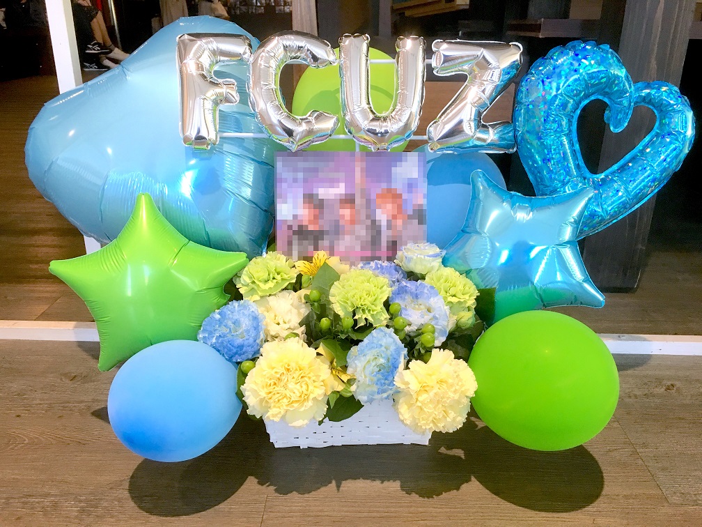 東京ライブバルーン(fba-25) バルーンフラワーアレンジの画像