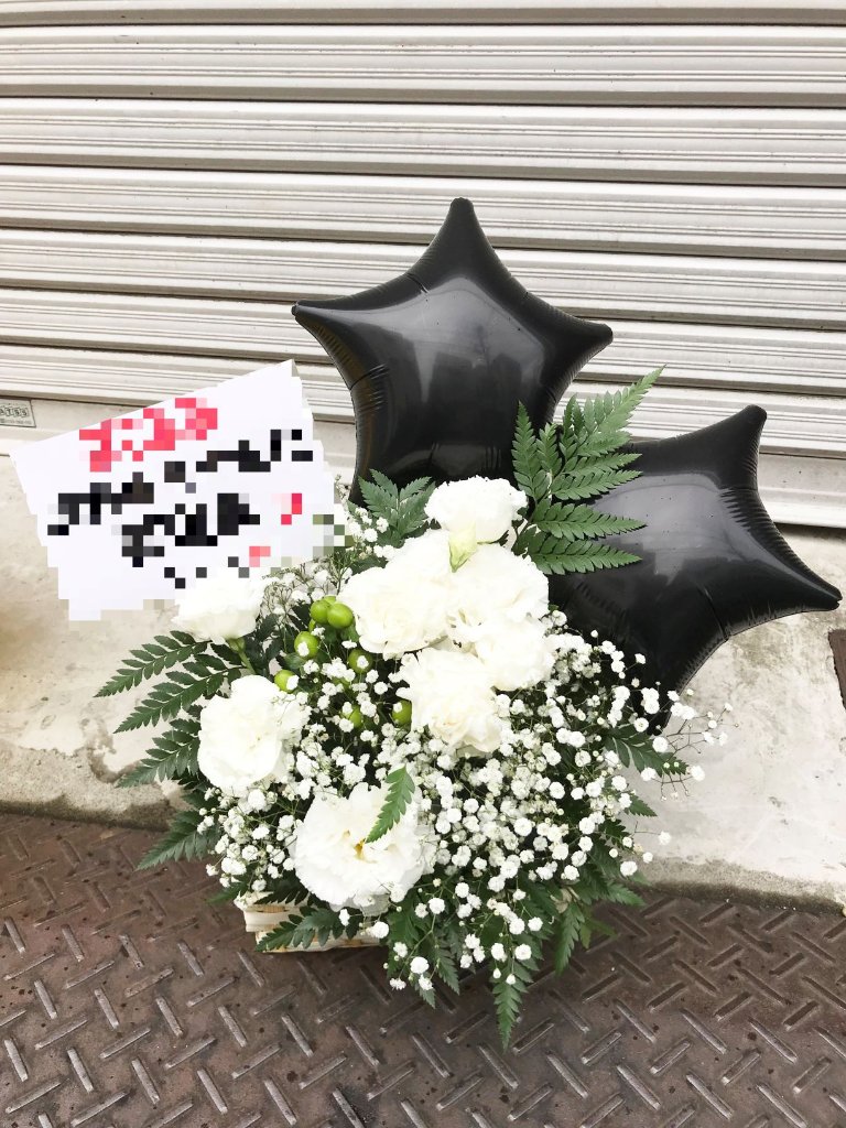バルーン本人不在の誕生日会生誕祭推し活祝い楽屋花ミート＆