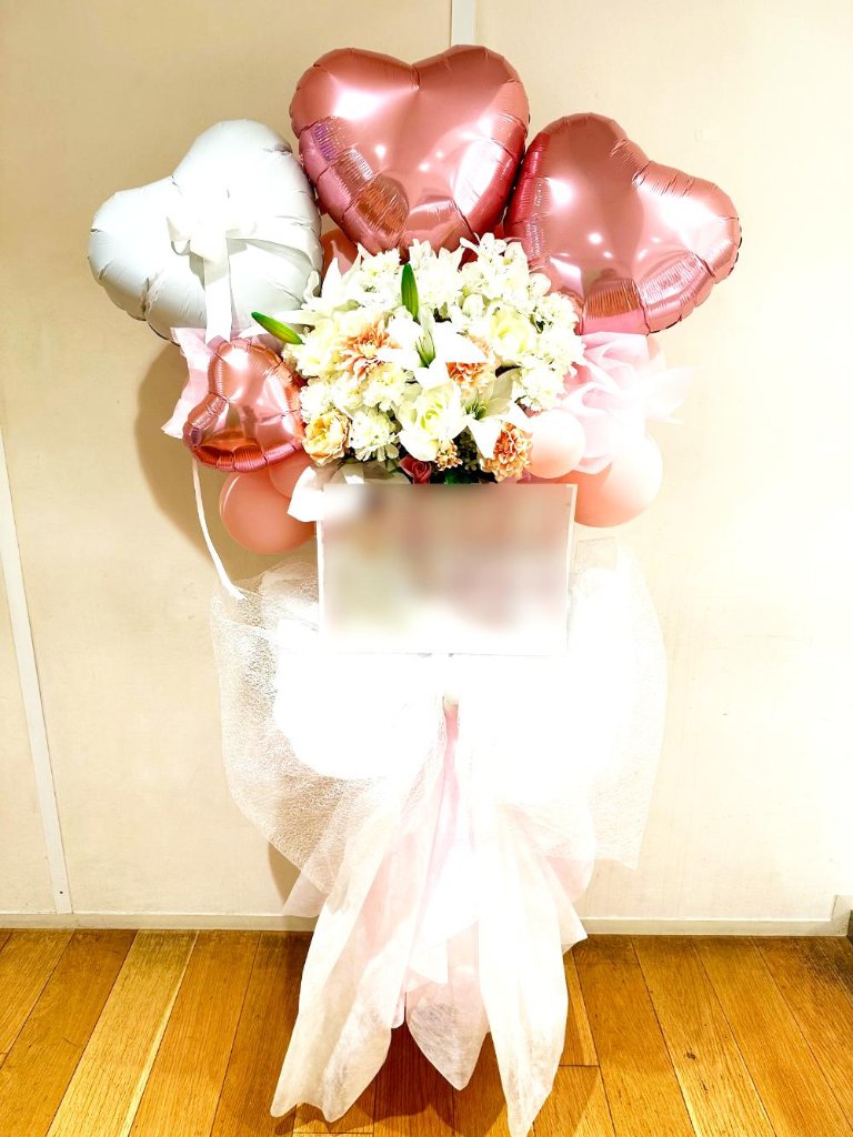 アーティシャルフラワーバルーンスタンド(ts-om-357-zo)の画像