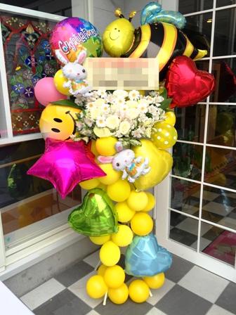 アーティシャルフラワーバルーンスタンド (tlb-fbs07-zo) の画像