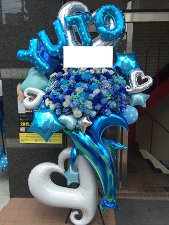 アーティシャルフラワーバルーンスタンド (tlb-fbs58-zo) の画像