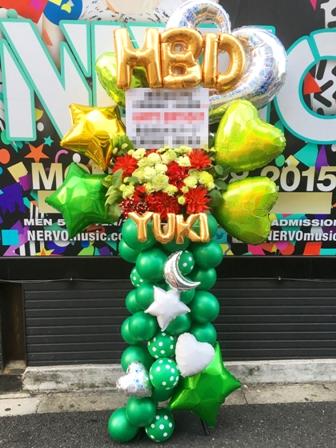 アーティシャルフラワーバルーンスタンド (tlb-fbs114-zo) の画像