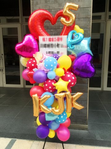JILL BALLOON お任せバルーンスタンド（花なし）３万円の画像