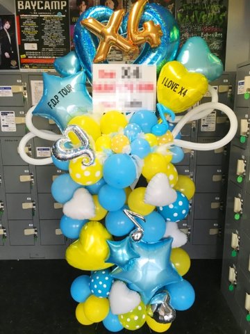 JILL BALLOON お任せバルーンスタンド（花なし）の画像