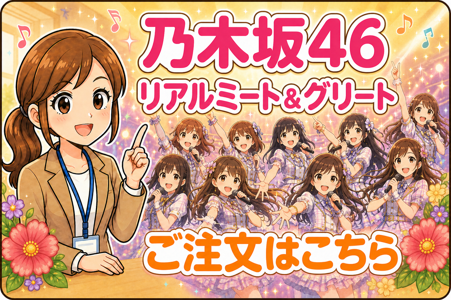 坂道祝い花フラスタ