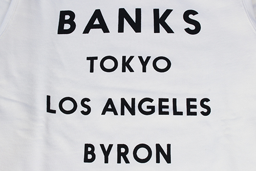 BANKS/バンクス/トレーナー/アイボリー/オーガニックコットン画像