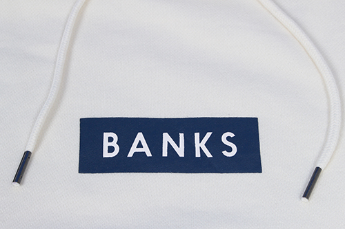 BANKS/バンクス/パ-カー/アイボリー/オーガニックコットン画像