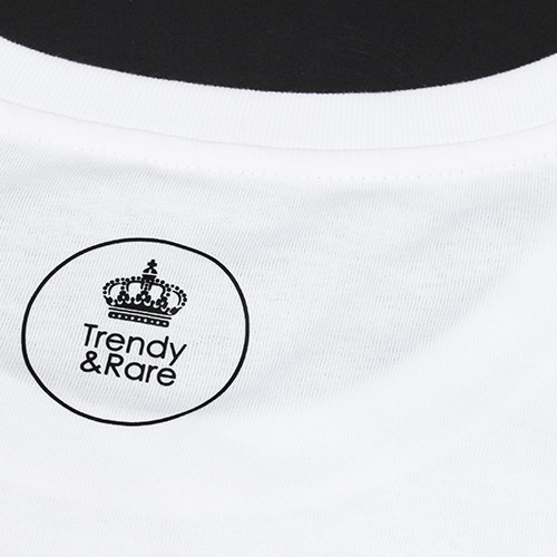 Trendy & Rare トレンディ＆レア 半袖Tシャツ Tシャツ ユニセックス イタリアブランド 2018SS シャンパン画像